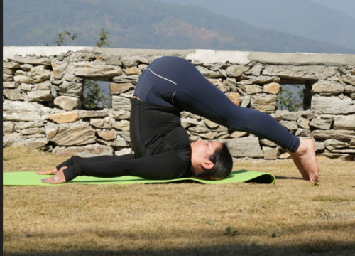 yoga retreat at nana mountain resort
