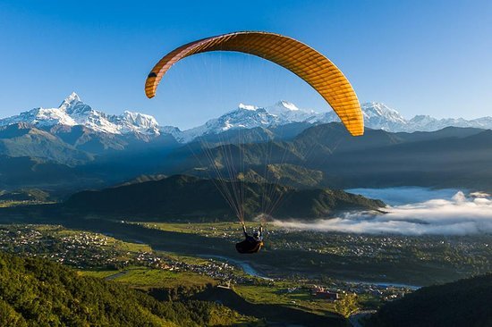 Paragliding in pokhara